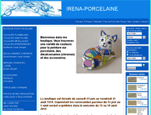 Tablet Screenshot of irena-porcelaine.com